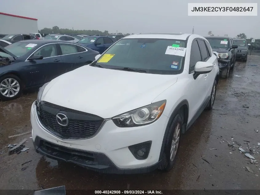 JM3KE2CY3F0482647 2015 Mazda Cx-5 Touring