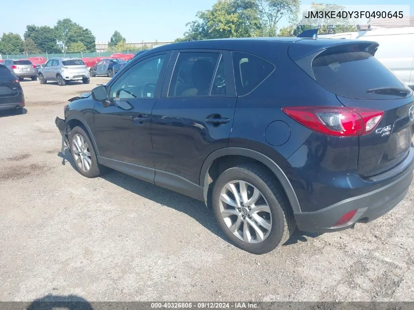 JM3KE4DY3F0490645 2015 Mazda Cx-5 Grand Touring