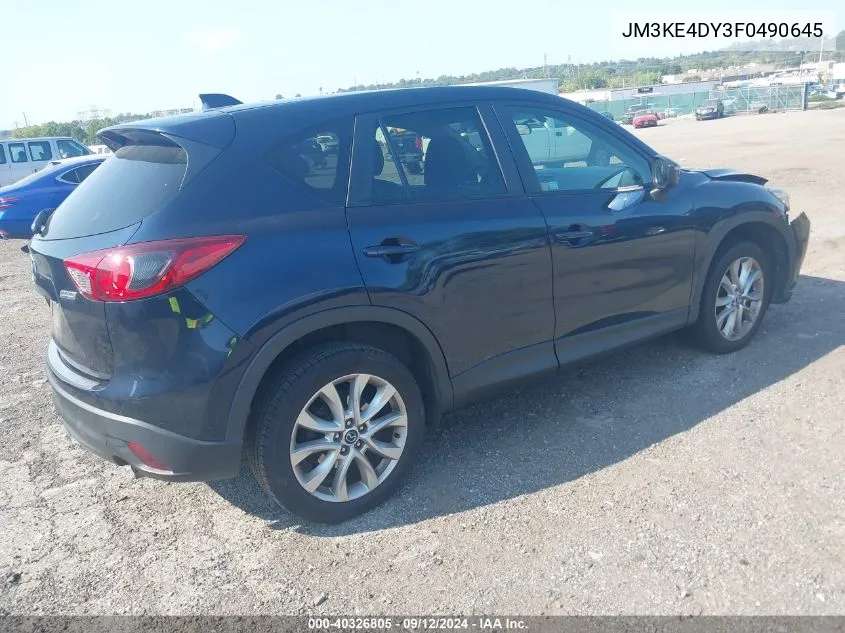 JM3KE4DY3F0490645 2015 Mazda Cx-5 Grand Touring