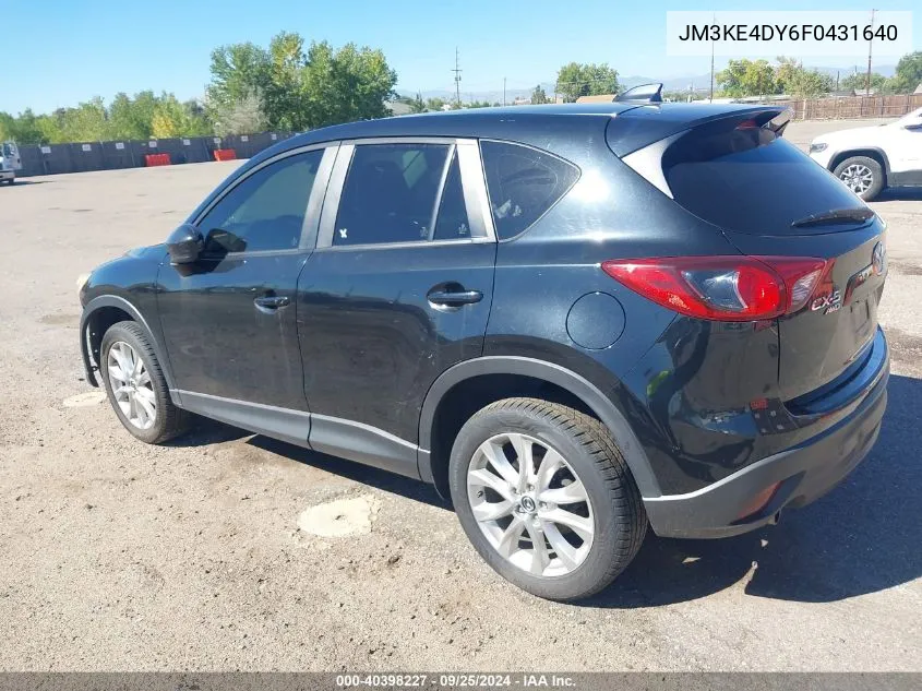 2015 Mazda Cx-5 Grand Touring VIN: JM3KE4DY6F0431640 Lot: 40398227