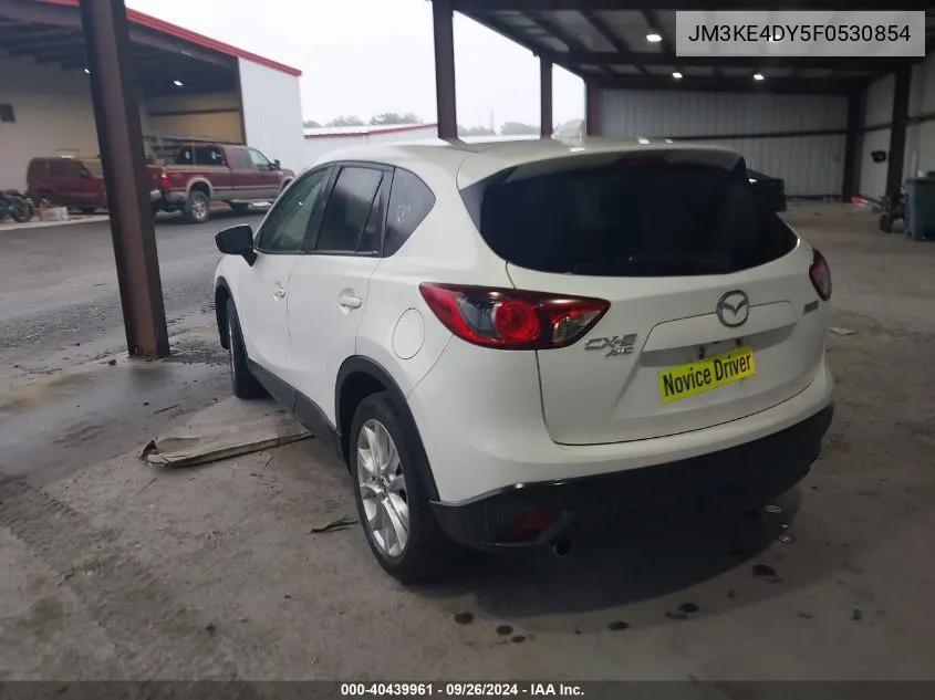 2015 Mazda Cx-5 Grand Touring VIN: JM3KE4DY5F0530854 Lot: 40439961