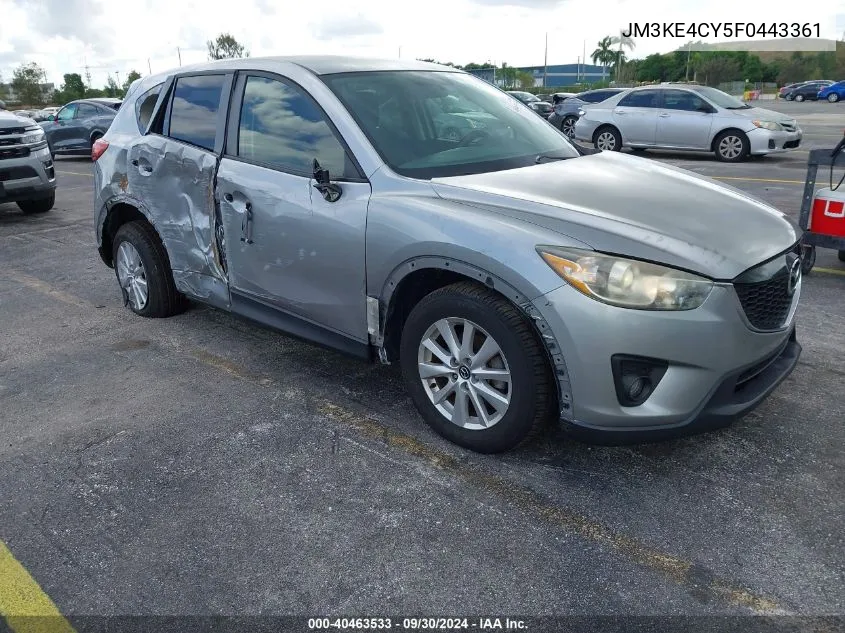 2015 Mazda Cx-5 Touring VIN: JM3KE4CY5F0443361 Lot: 40463533