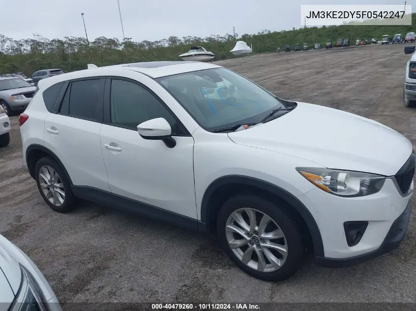 2015 Mazda Cx-5 Grand Touring VIN: JM3KE2DY5F0542247 Lot: 40479260