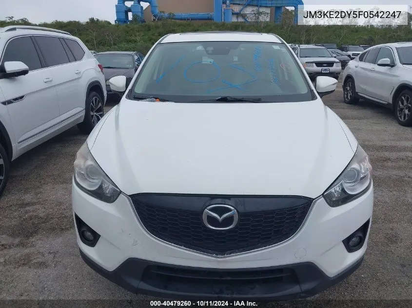 2015 Mazda Cx-5 Grand Touring VIN: JM3KE2DY5F0542247 Lot: 40479260