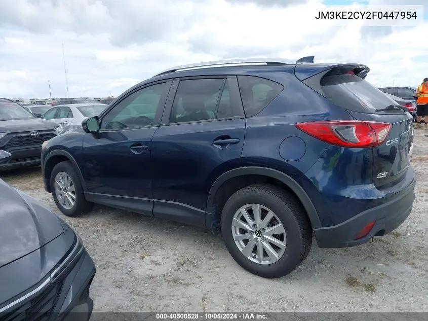 2015 Mazda Cx-5 Touring VIN: JM3KE2CY2F0447954 Lot: 40500528