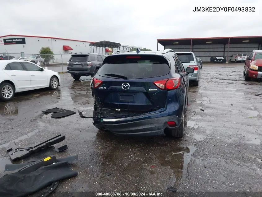 2015 Mazda Cx-5 Grand Touring VIN: JM3KE2DY0F0493832 Lot: 40558788