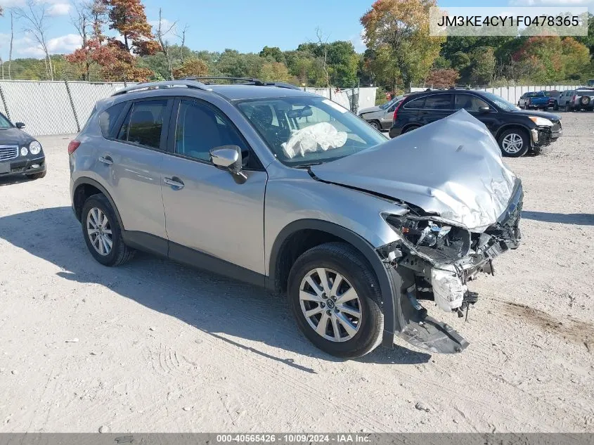 JM3KE4CY1F0478365 2015 Mazda Cx-5 Touring