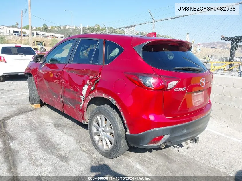 2015 Mazda Cx-5 Touring VIN: JM3KE2CY3F0482938 Lot: 40609813