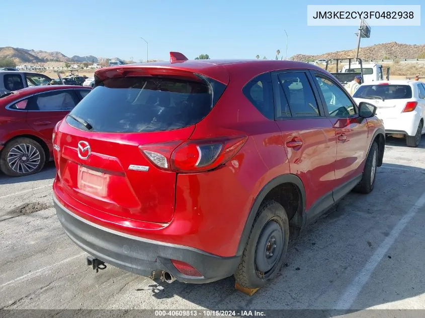 2015 Mazda Cx-5 Touring VIN: JM3KE2CY3F0482938 Lot: 40609813