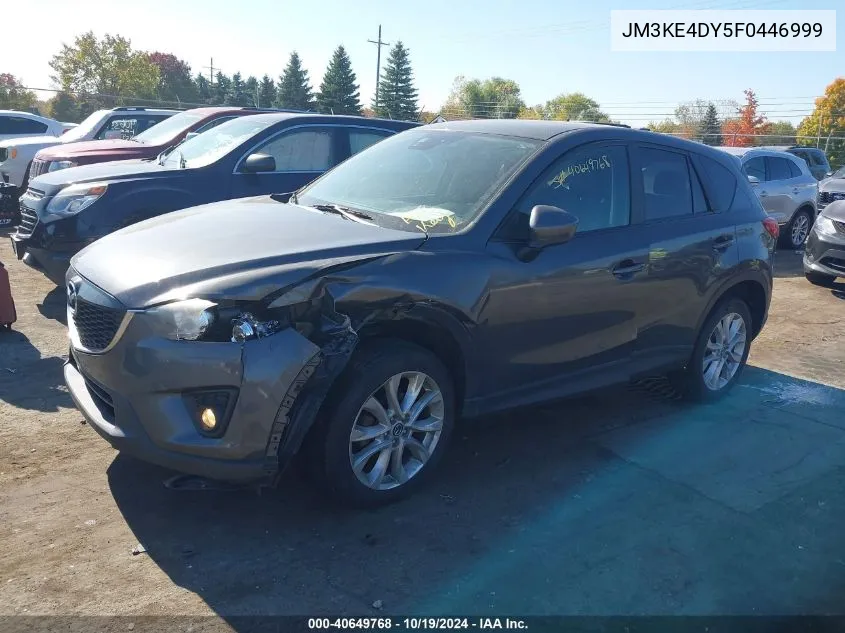 2015 Mazda Cx-5 Gt VIN: JM3KE4DY5F0446999 Lot: 40649768