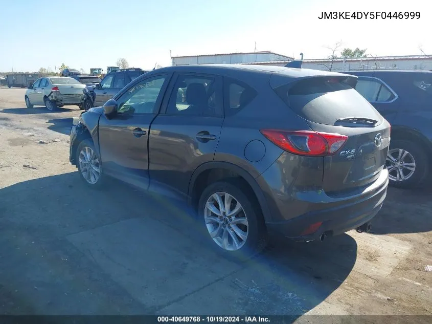 2015 Mazda Cx-5 Gt VIN: JM3KE4DY5F0446999 Lot: 40649768