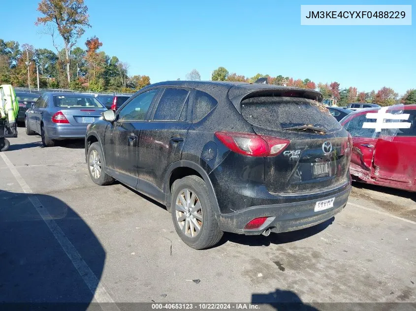 2015 Mazda Cx-5 Touring VIN: JM3KE4CYXF0488229 Lot: 40653123