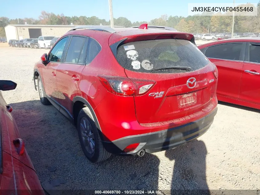 2015 Mazda Cx-5 Touring VIN: JM3KE4CY6F0455468 Lot: 40669780