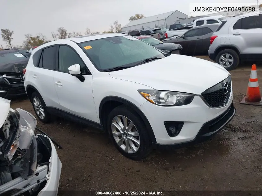 2015 Mazda Cx-5 Grand Touring VIN: JM3KE4DY2F0495688 Lot: 40687408