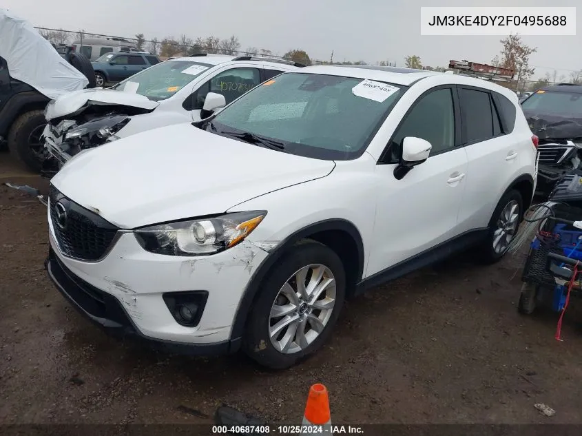 2015 Mazda Cx-5 Grand Touring VIN: JM3KE4DY2F0495688 Lot: 40687408