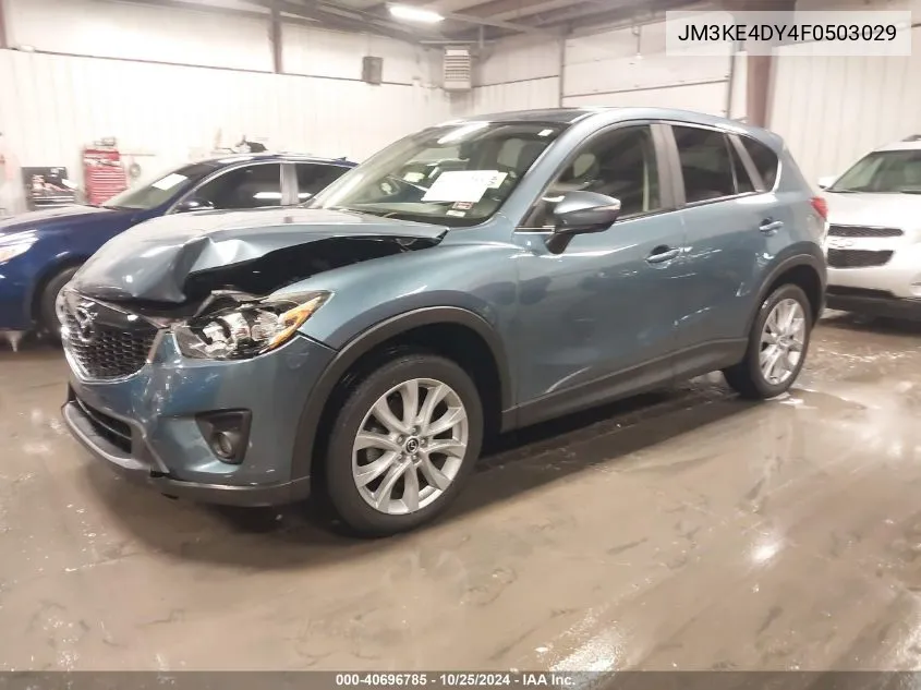 2015 Mazda Cx-5 Grand Touring VIN: JM3KE4DY4F0503029 Lot: 40696785