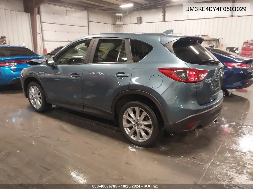 2015 Mazda Cx-5 Grand Touring VIN: JM3KE4DY4F0503029 Lot: 40696785