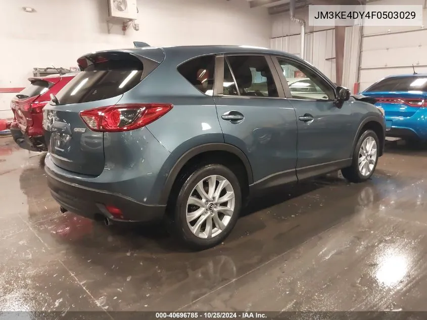 2015 Mazda Cx-5 Grand Touring VIN: JM3KE4DY4F0503029 Lot: 40696785