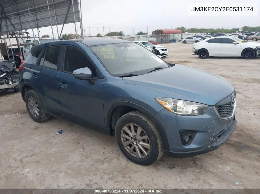 2015 Mazda Cx-5 Touring VIN: JM3KE2CY2F0531174 Lot: 40793224