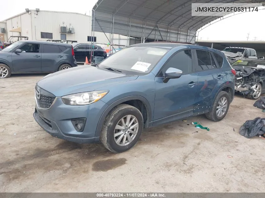 2015 Mazda Cx-5 Touring VIN: JM3KE2CY2F0531174 Lot: 40793224