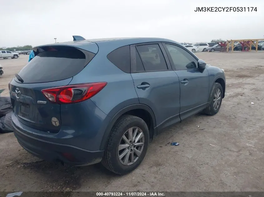 2015 Mazda Cx-5 Touring VIN: JM3KE2CY2F0531174 Lot: 40793224