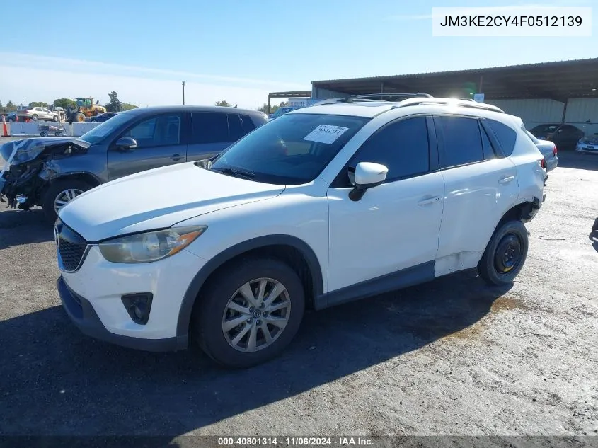 2015 Mazda Cx-5 Touring VIN: JM3KE2CY4F0512139 Lot: 40801314