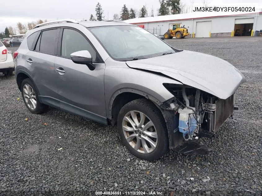 2015 Mazda Cx-5 Grand Touring VIN: JM3KE4DY3F0540024 Lot: 40836851