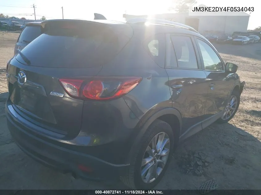 2015 Mazda Cx-5 Grand Touring VIN: JM3KE2DY4F0534043 Lot: 40872741