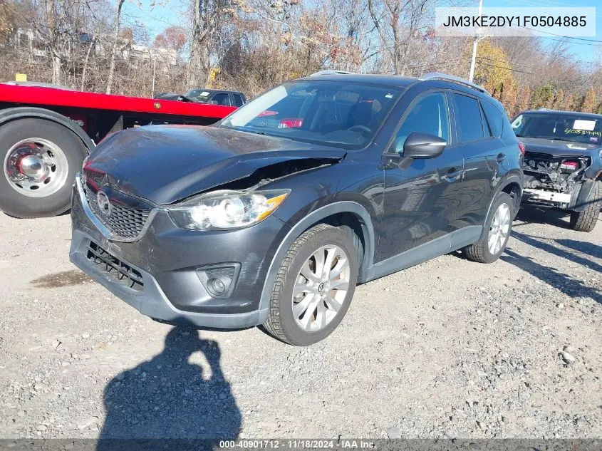 2015 Mazda Cx-5 Grand Touring VIN: JM3KE2DY1F0504885 Lot: 40901712