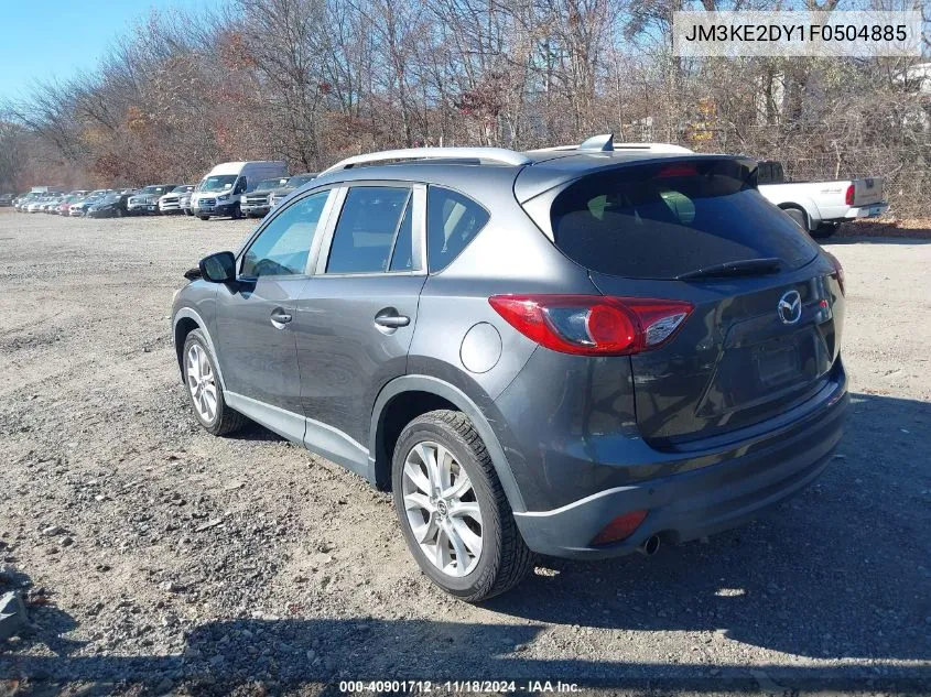 2015 Mazda Cx-5 Grand Touring VIN: JM3KE2DY1F0504885 Lot: 40901712