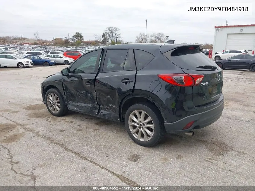 2015 Mazda Cx-5 Grand Touring VIN: JM3KE2DY9F0484918 Lot: 40904652