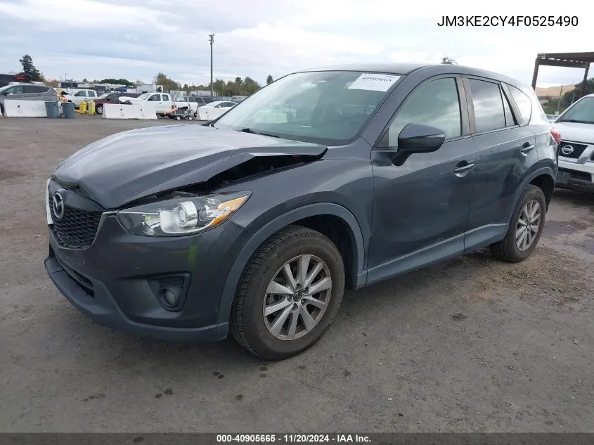 2015 Mazda Cx-5 Touring VIN: JM3KE2CY4F0525490 Lot: 40905665