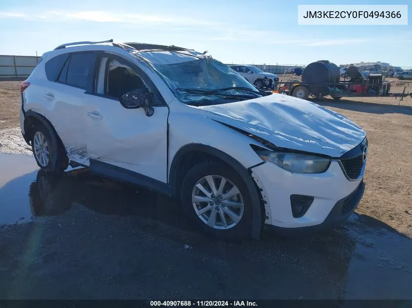 2015 Mazda Cx-5 Touring VIN: JM3KE2CY0F0494366 Lot: 40907688