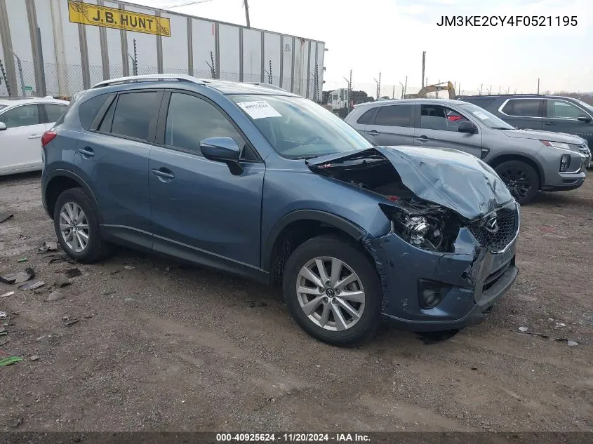 2015 Mazda Cx-5 Touring VIN: JM3KE2CY4F0521195 Lot: 40925624