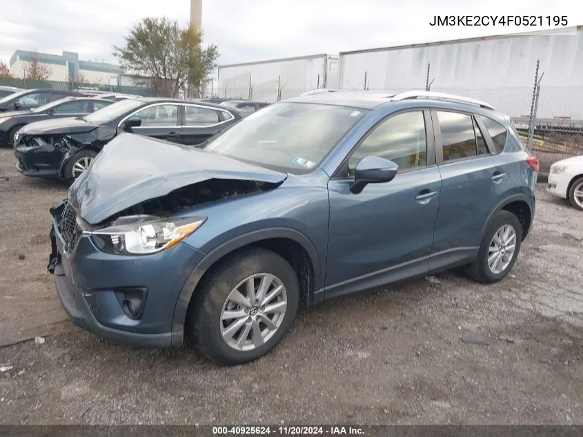 2015 Mazda Cx-5 Touring VIN: JM3KE2CY4F0521195 Lot: 40925624