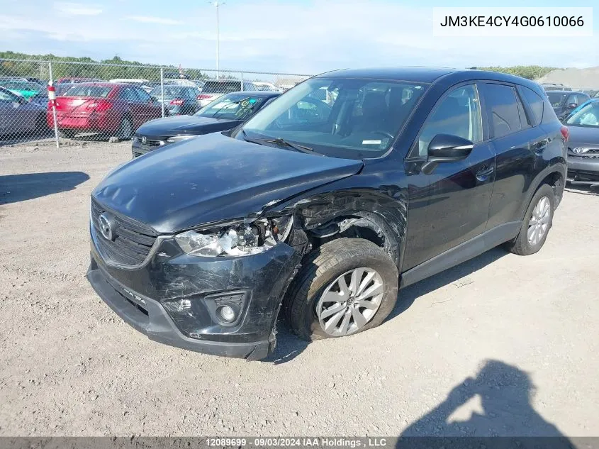 2016 Mazda Cx-5 VIN: JM3KE4CY4G0610066 Lot: 12089699