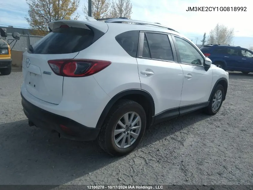 2016 Mazda Cx-5 VIN: JM3KE2CY1G0818992 Lot: 12108278