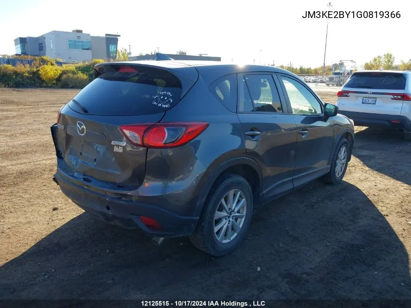 2016 Mazda Cx-5 Sport VIN: JM3KE2BY1G0819366 Lot: 12125515