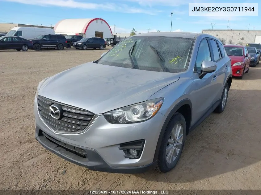 2016 Mazda Cx-5 VIN: JM3KE2CY3G0711944 Lot: 12129439