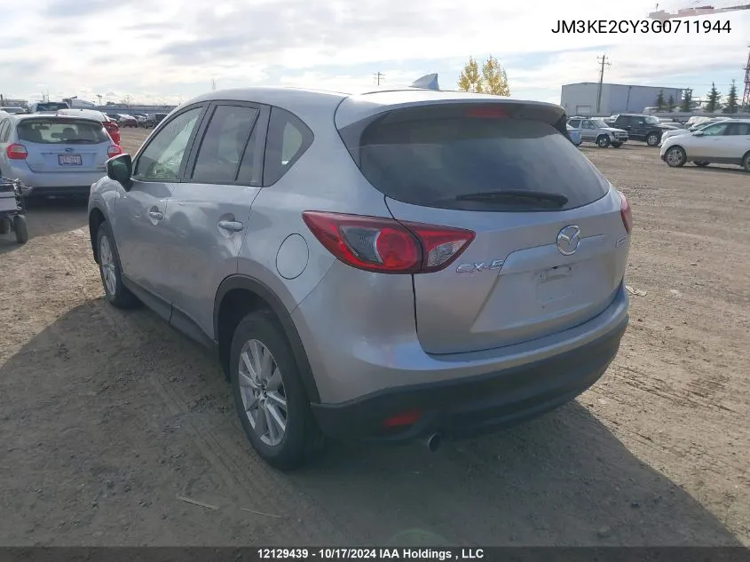 2016 Mazda Cx-5 VIN: JM3KE2CY3G0711944 Lot: 12129439