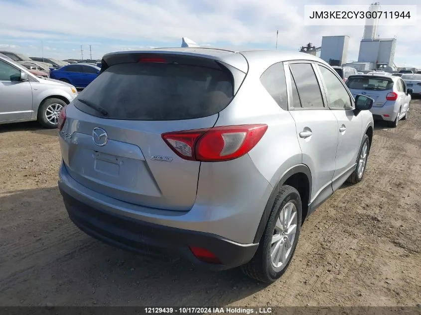 2016 Mazda Cx-5 VIN: JM3KE2CY3G0711944 Lot: 12129439