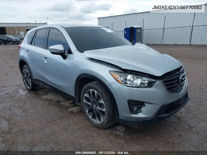 2016 Mazda Cx-5 Grand Touring VIN: JM3KE4DY1G0770582 Lot: 39406453