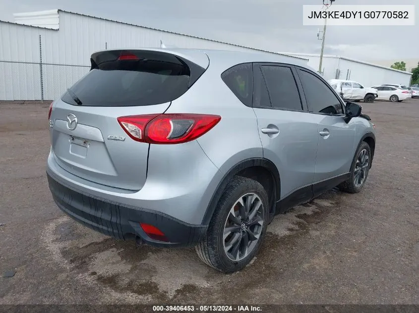 2016 Mazda Cx-5 Grand Touring VIN: JM3KE4DY1G0770582 Lot: 39406453