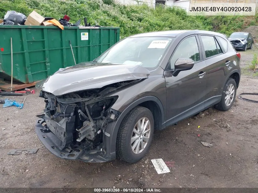 JM3KE4BY4G0920428 2016 Mazda Cx-5 Sport