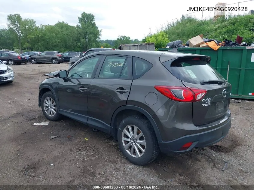 JM3KE4BY4G0920428 2016 Mazda Cx-5 Sport