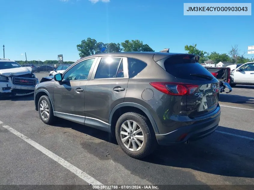 2016 Mazda Cx-5 Touring VIN: JM3KE4CY0G0903043 Lot: 39732788