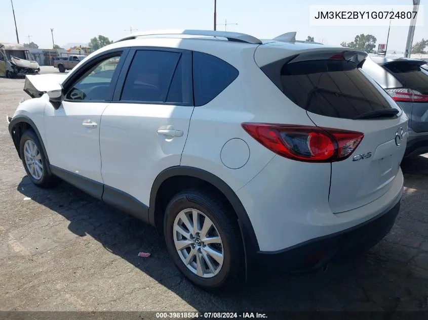 2016 Mazda Cx-5 Sport VIN: JM3KE2BY1G0724807 Lot: 39818584