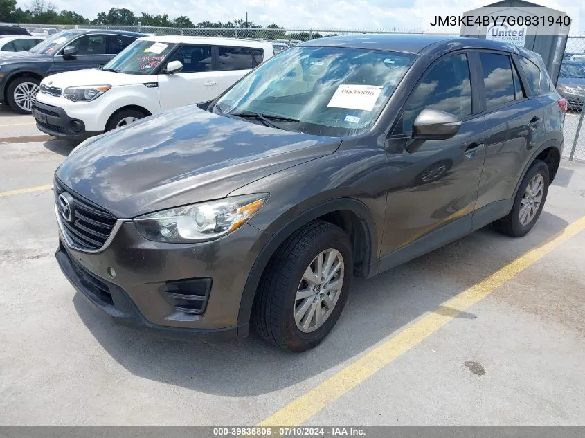 JM3KE4BY7G0831940 2016 Mazda Cx-5 Sport