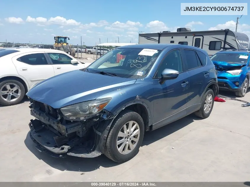 2016 Mazda Cx-5 Touring VIN: JM3KE2CY9G0674737 Lot: 39840129