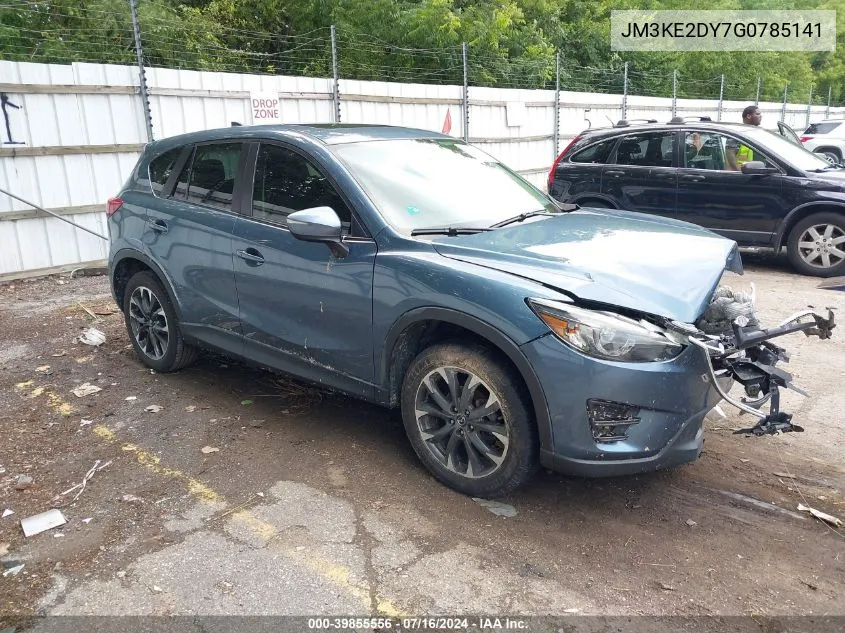 2016 Mazda Cx-5 Grand Touring VIN: JM3KE2DY7G0785141 Lot: 39855556